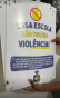 Placa em PVC adesivada
