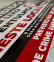 Placa em PVC adesivada