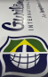 Placa em PVC adesivada
