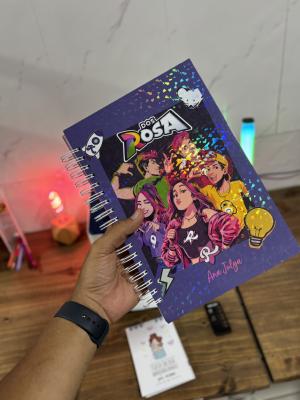 Caderno Infantil Capa Dura 15x21 4x0 A Definir Brilho ou Fosca 