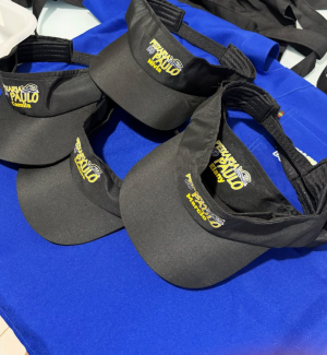 Viseiras personalizadas Dryfit, Poliester, Oxford  4x0  DTF UV 